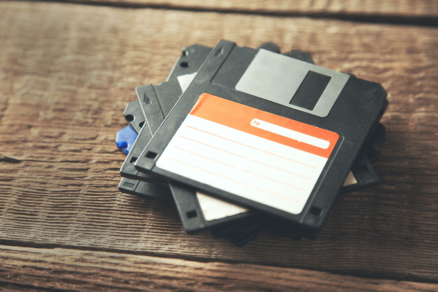 Floppy disks are old and inefficient by today's standards. Just like an old heating system.